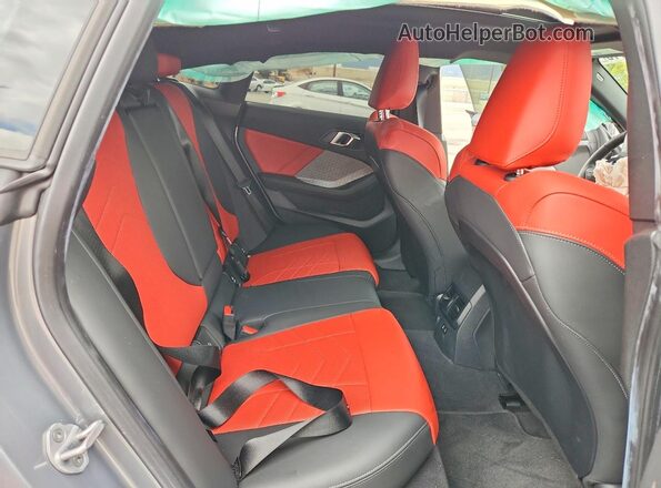 WBA83GG04T7U07546 2026 BMW 2 SERIES Silver Rear seats view
