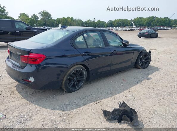 WBA8A3C37HA067270 2017 BMW 3 SERIES Dark Blue Հետևի աջ