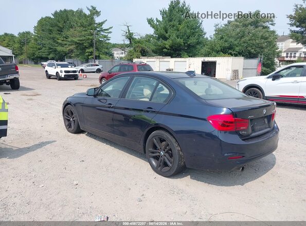 WBA8A3C37HA067270 2017 BMW 3 SERIES Dark Blue Հետևի ձախ