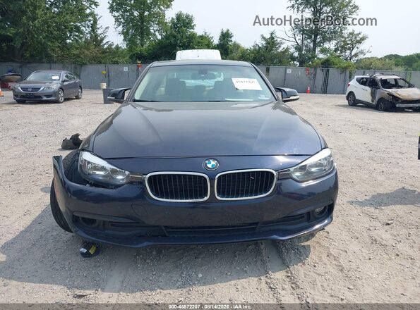 WBA8A3C37HA067270 2017 BMW 3 SERIES Dark Blue Սալոնի հետևի տեսք