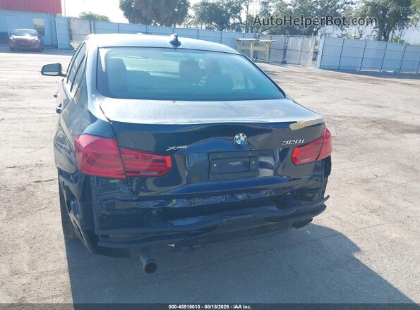 WBA8A3C38HA066970 2017 BMW 3 SERIES Blue Դիմացի տեսք