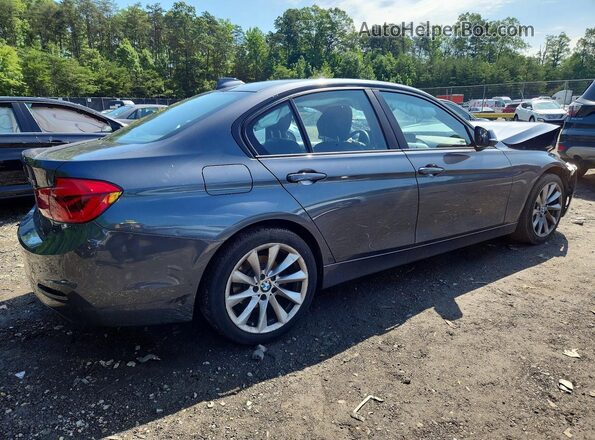 WBA8A3C51JA505465 2018 BMW 3 SERIES Серый Задняя правая четверть