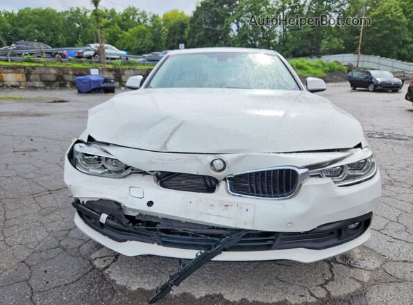 WBA8A3C53JA487132 2018 BMW 3 SERIES White Vista frontal