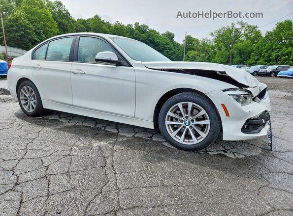 WBA8A3C53JA487132 2018 BMW 3 SERIES White Delantero derecho
