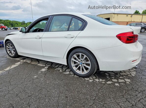 WBA8A3C53JA487132 2018 BMW 3 SERIES White Trasero izquierdo