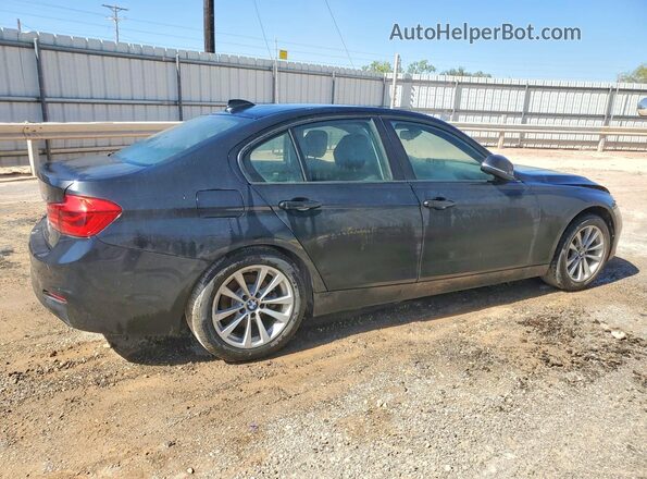 WBA8A3C53JA494758 2018 BMW 3 SERIES Black Задня права чверть