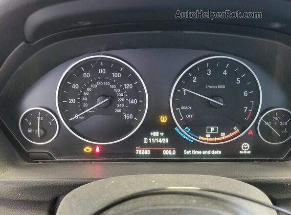 WBA8A3C53JA494758 2018 BMW 3 SERIES Black 