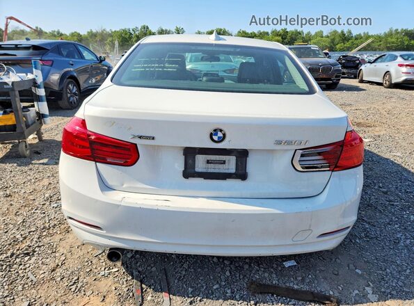WBA8A3C54JA499628 2018 BMW 3 SERIES White Вид ззаду