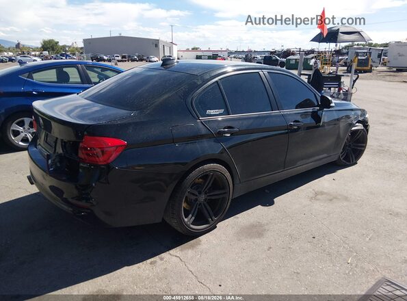 WBA8A3C56JA357779 2018 BMW 3 SERIES Black Tył prawy