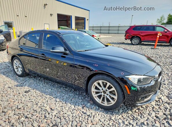 WBA8A3C57GK551384 2016 BMW 3 SERIES Black წინა მარჯვენა