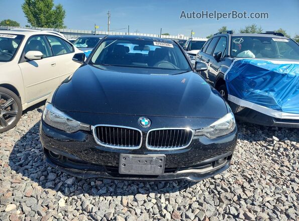 WBA8A3C57GK551384 2016 BMW 3 SERIES Black წინა ხედი