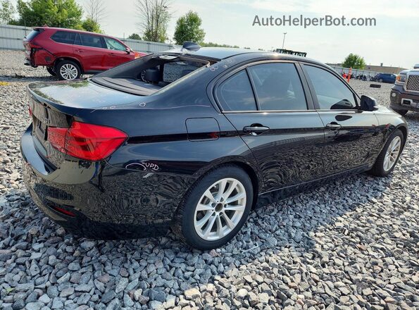 WBA8A3C57GK551384 2016 BMW 3 SERIES Black უკანა მარჯვენა
