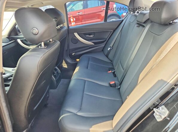 WBA8A3C57GK551384 2016 BMW 3 SERIES Black უკანა სავარძლების ხედი