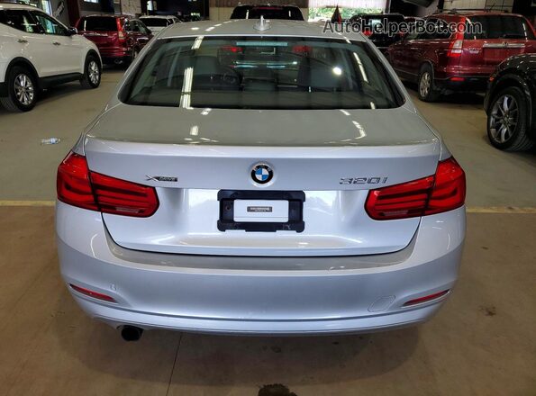 WBA8A3C58GK551748 2016 BMW 3 SERIES Silver უკანა ხედი