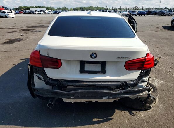 WBA8A9C50GK617468 2016 BMW 3 SERIES White Rear view