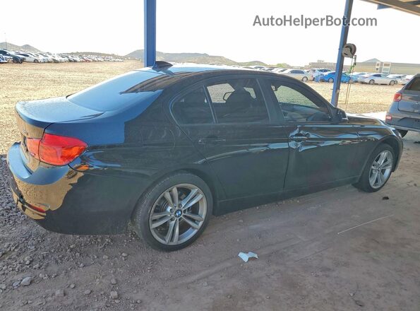WBA8A9C50JAD26906 2018 BMW 3 SERIES Черный Задняя правая четверть
