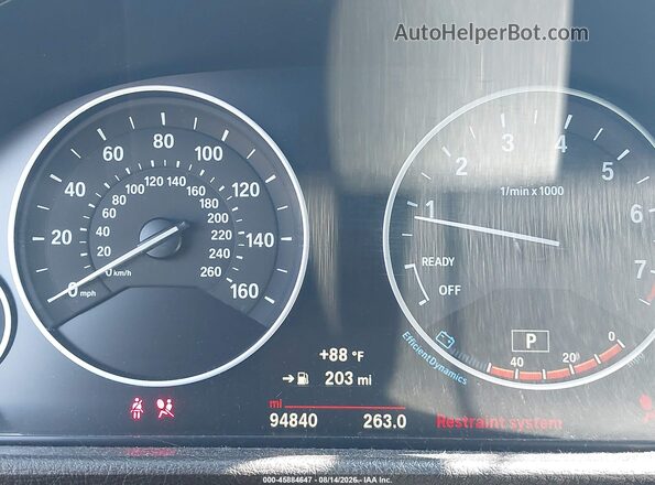 WBA8A9C52GK615978 2016 BMW 3 SERIES Gray 