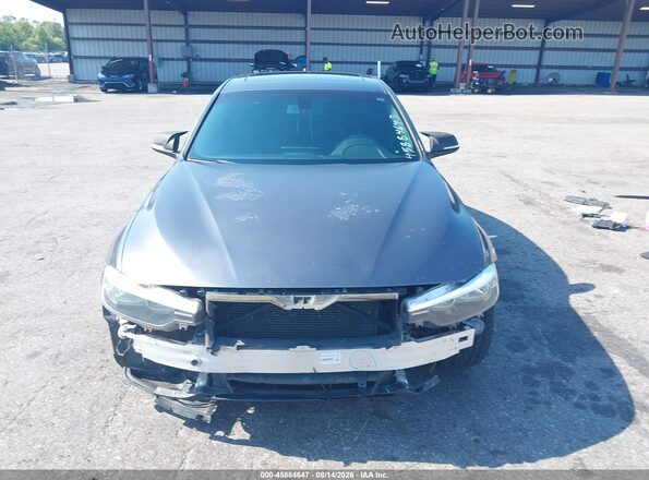 WBA8A9C52GK615978 2016 BMW 3 SERIES Gray Вид щитка приладів