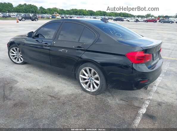 WBA8A9C54JK622700 2018 BMW 3 SERIES Black უკანა მარცხენა