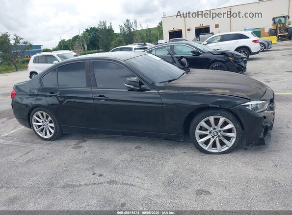 WBA8A9C54JK622700 2018 BMW 3 SERIES Black წინა ხედი