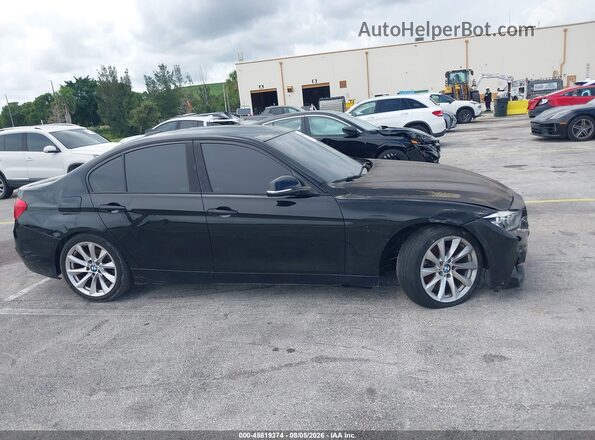 WBA8A9C54JK622700 2018 BMW 3 SERIES Black უკანა სალონის ხედი