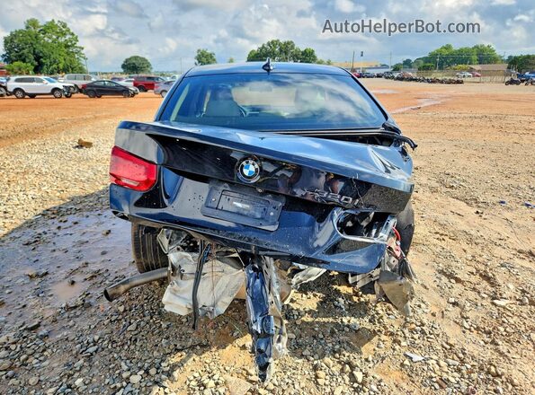 WBA8A9C57JAD26952 2018 BMW 3 SERIES Black უკანა ხედი