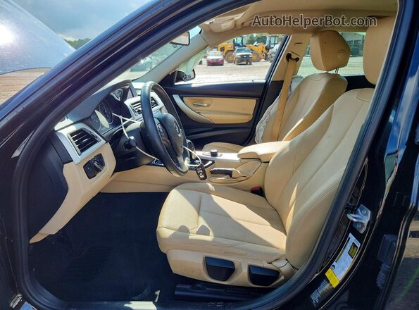 WBA8A9C57JAD26952 2018 BMW 3 SERIES Black წინა სალონის ხედი