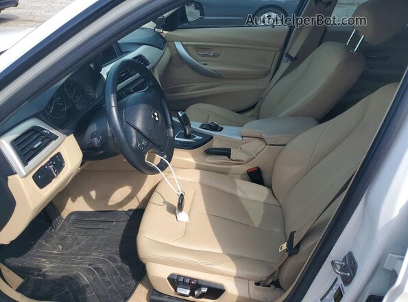 WBA8A9C59GK617503 2016 BMW 3 SERIES Белый Вид салона спереди