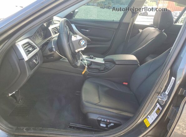 WBA8A9C59JAD28007 2018 BMW 3 SERIES Gray Widok wnętrza z przodu