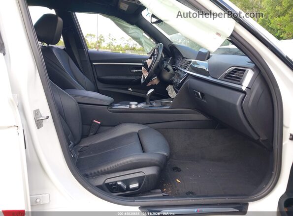 WBA8B3C33HK777628 2017 BMW 3 SERIES White Widok wnętrza z przodu