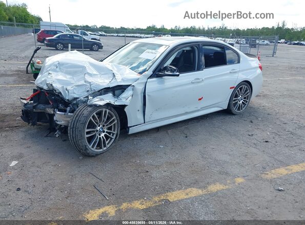 WBA8B3C33HK777628 2017 BMW 3 SERIES White Przód lewy