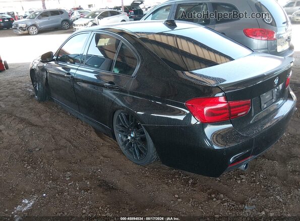 WBA8B3C54GK383488 2016 BMW 3 SERIES Black Trasero izquierdo