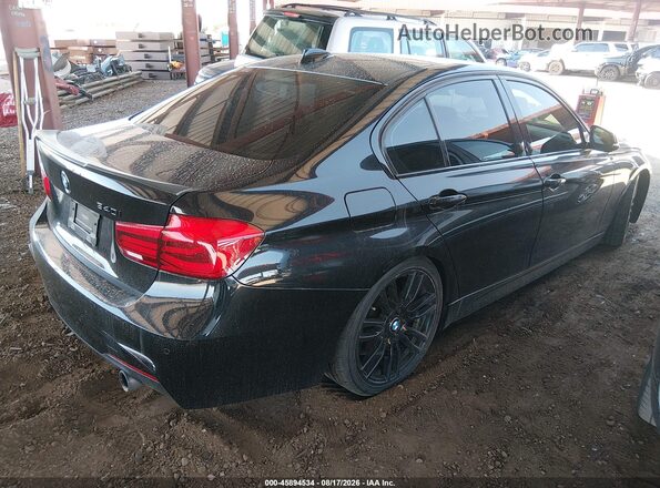 WBA8B3C54GK383488 2016 BMW 3 SERIES Black Trasero derecho