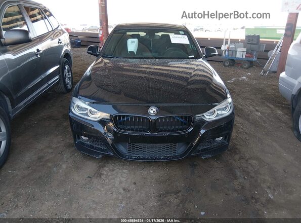 WBA8B3C54GK383488 2016 BMW 3 SERIES Black Vista del cuadro de instrumentos