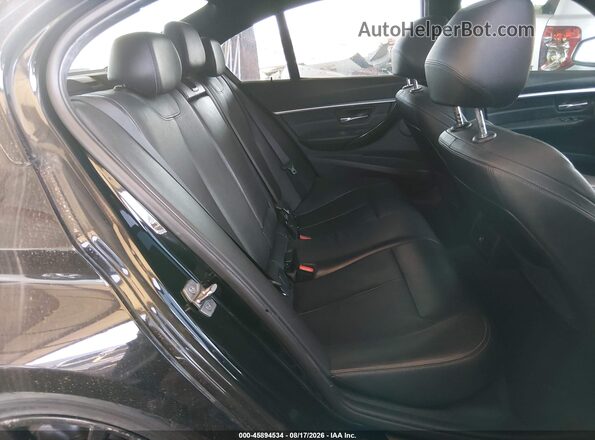 WBA8B3C54GK383488 2016 BMW 3 SERIES Black Vista de la etiqueta del VIN
