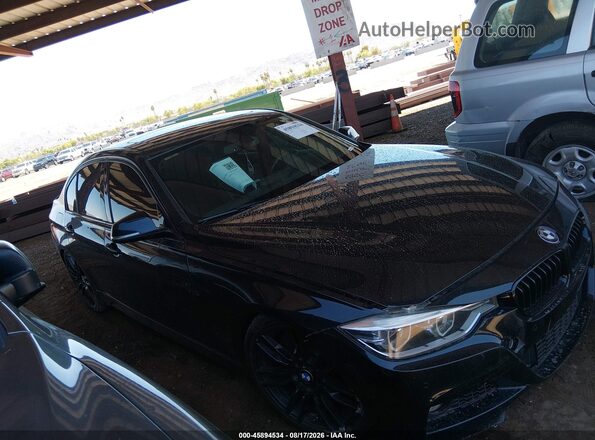 WBA8B3C54GK383488 2016 BMW 3 SERIES Black Vista interior trasera