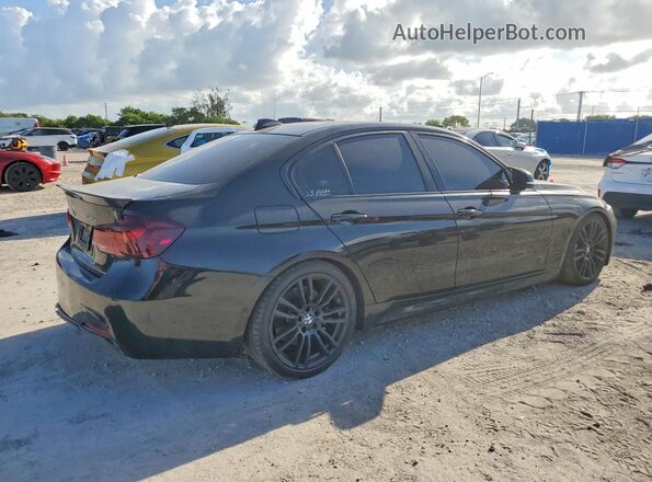 WBA8B3G37HNU36340 2017 BMW 3 SERIES Black Rear right
