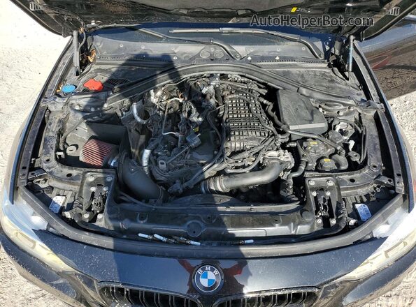 WBA8B3G37HNU36340 2017 BMW 3 SERIES Black Rear interior view