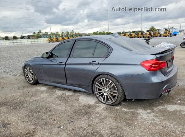 WBA8B3G38HNU36167 2017 BMW 3 SERIES Charcoal უკანა მარცხენა