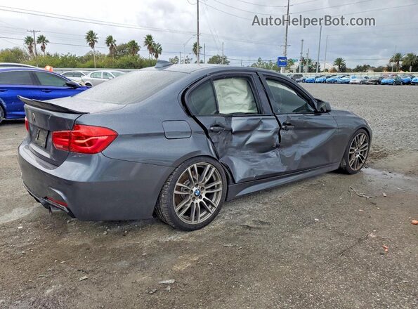 WBA8B3G38HNU36167 2017 BMW 3 SERIES Charcoal უკანა მარჯვენა