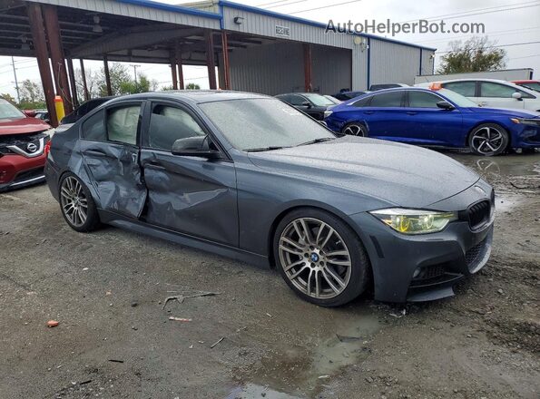 WBA8B3G38HNU36167 2017 BMW 3 SERIES Charcoal წინა მარჯვენა