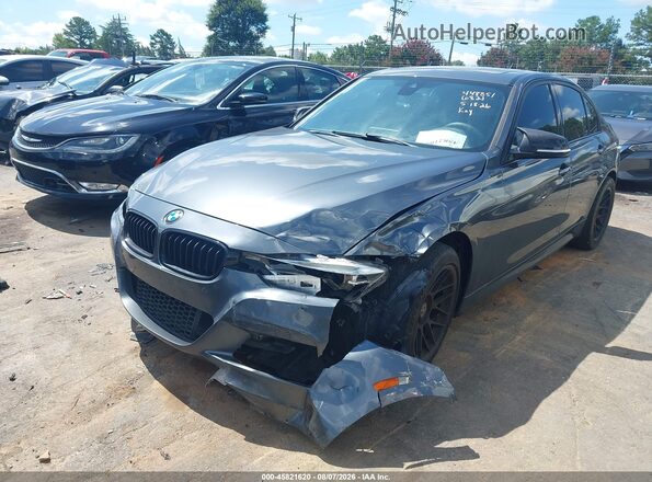 WBA8B3G52JNU36821 2018 BMW 3 SERIES Gray Przód lewy