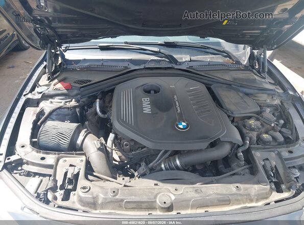 WBA8B3G52JNU36821 2018 BMW 3 SERIES Gray Widok z tyłu