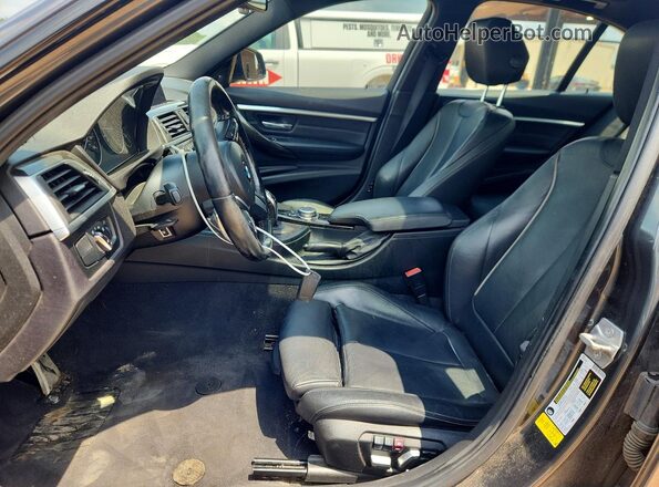 WBA8B3G56HNU35620 2017 BMW 3 SERIES Gray Vista interior delantera