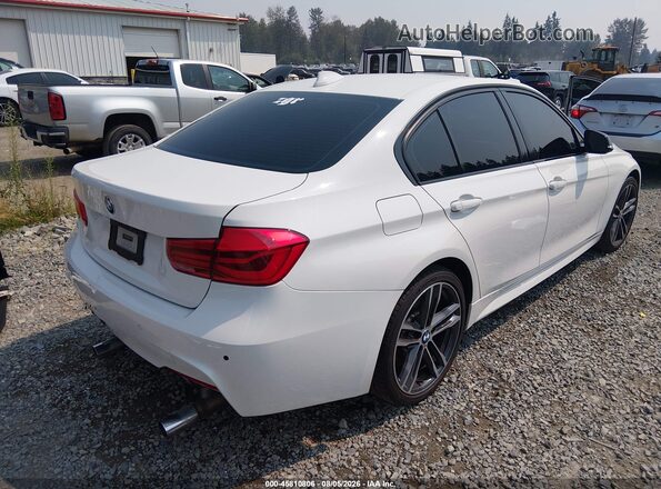 WBA8B7C51JA411896 2018 BMW 3 SERIES White უკანა მარჯვენა