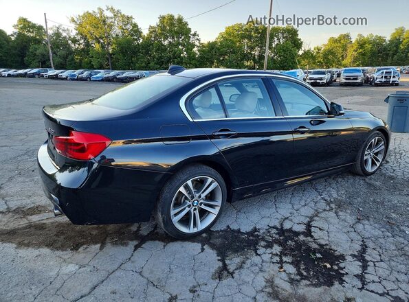 WBA8B7C56GK368577 2016 BMW 3 SERIES Black Tył prawy