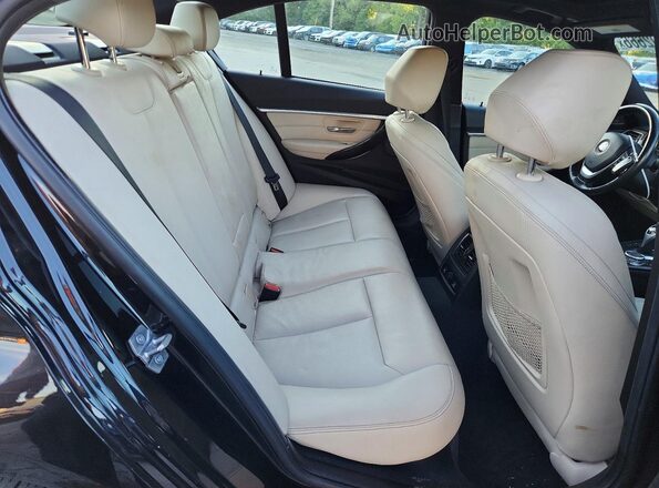 WBA8B7C56GK368577 2016 BMW 3 SERIES Black Widok tylnych siedzeń