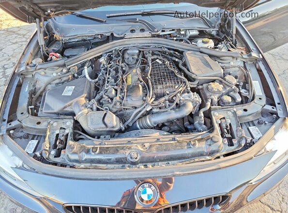 WBA8B7C56GK368577 2016 BMW 3 SERIES Black Widok wnętrza z tyłu
