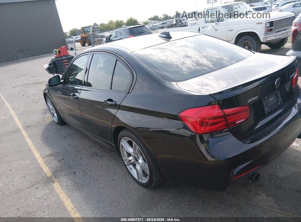 WBA8B7C56GK487035 2016 BMW 3 SERIES Black Հետևի ձախ