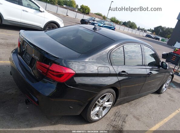 WBA8B7C56GK487035 2016 BMW 3 SERIES Black Հետևի աջ